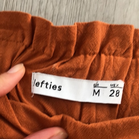 LEFTIES Peg-Leg Fashion Joggers w/ Waist Tie in Royal Blue - Picture 13 of 13